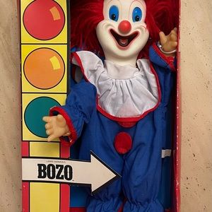 1986 Bozo The Clown doll. In Original box. Collectible